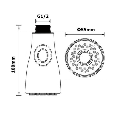 Kitchen Sink Shower Head